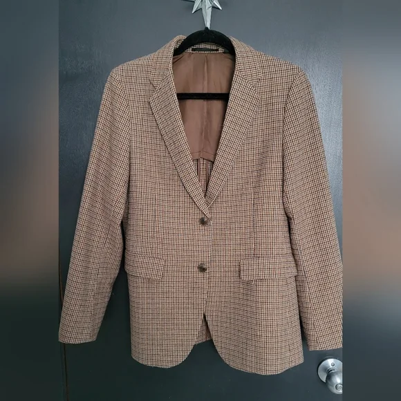 Uniqlo tweed jacket hotsell